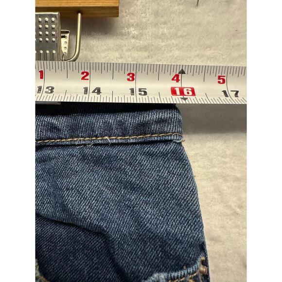 Knox Rose Women Cotton Spandex Jeans Distressed Embroidered Size 12 - Picture 6 of 13